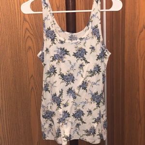Floral tank top
